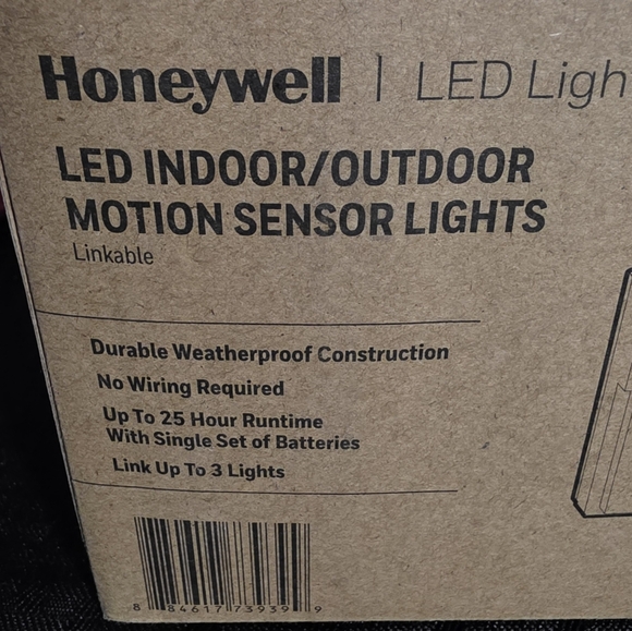 Honeywell LED Indoor/Outdoor Motion Sensor Lights - Brown - Picture 2 of 4